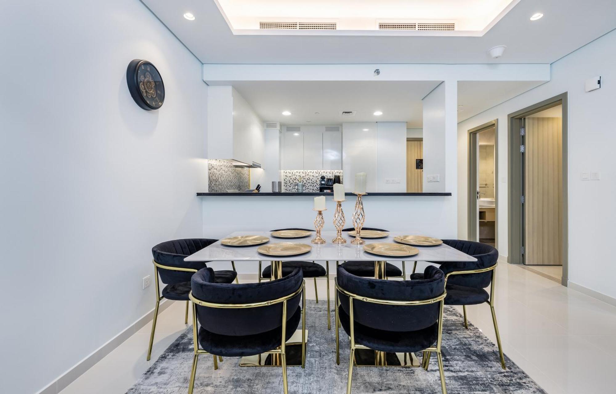 Apartament Aliving Luxe 2Br With Burj Khalifa View Infinity Pool Midtown-4704 Dubaj Zewnętrze zdjęcie