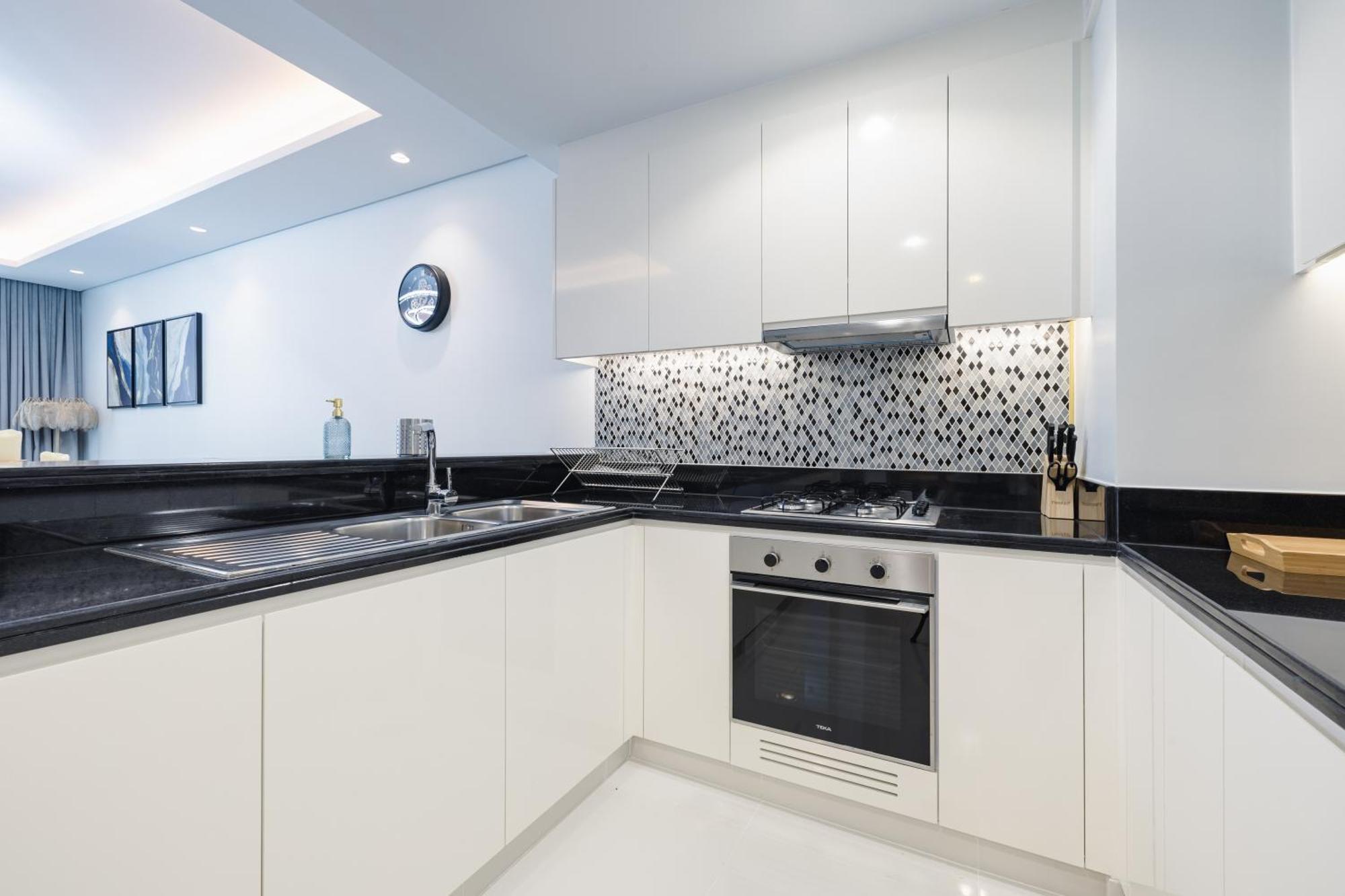 Apartament Aliving Luxe 2Br With Burj Khalifa View Infinity Pool Midtown-4704 Dubaj Zewnętrze zdjęcie