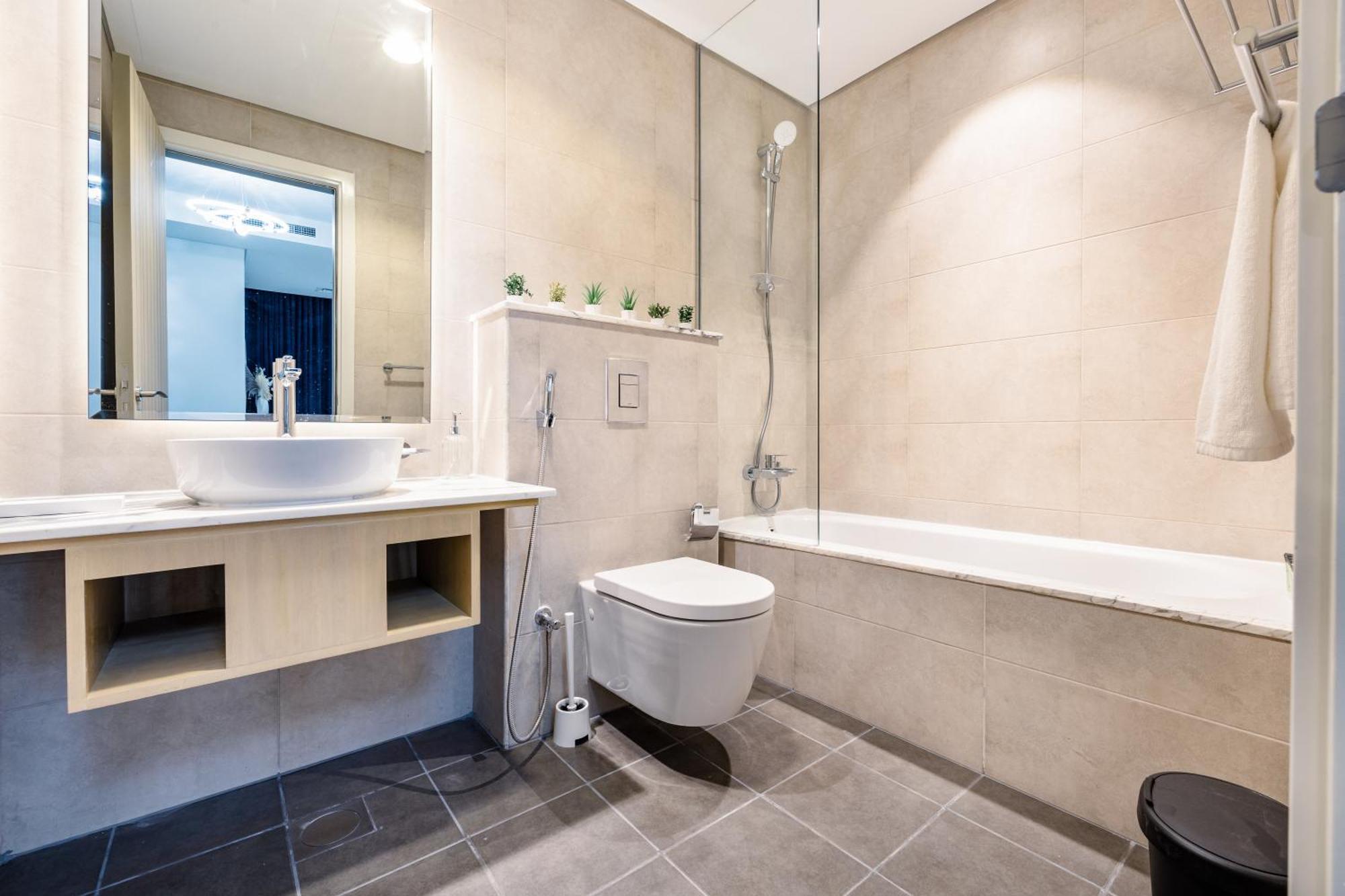 Apartament Aliving Luxe 2Br With Burj Khalifa View Infinity Pool Midtown-4704 Dubaj Zewnętrze zdjęcie