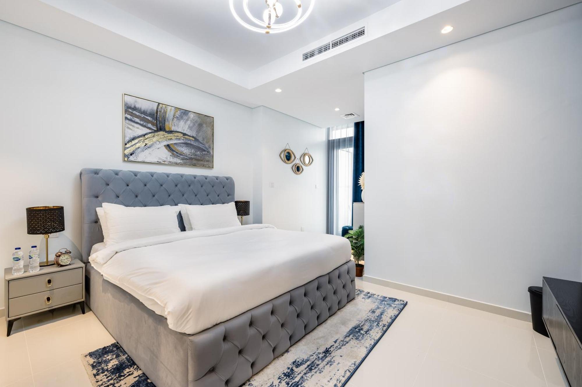 Apartament Aliving Luxe 2Br With Burj Khalifa View Infinity Pool Midtown-4704 Dubaj Zewnętrze zdjęcie